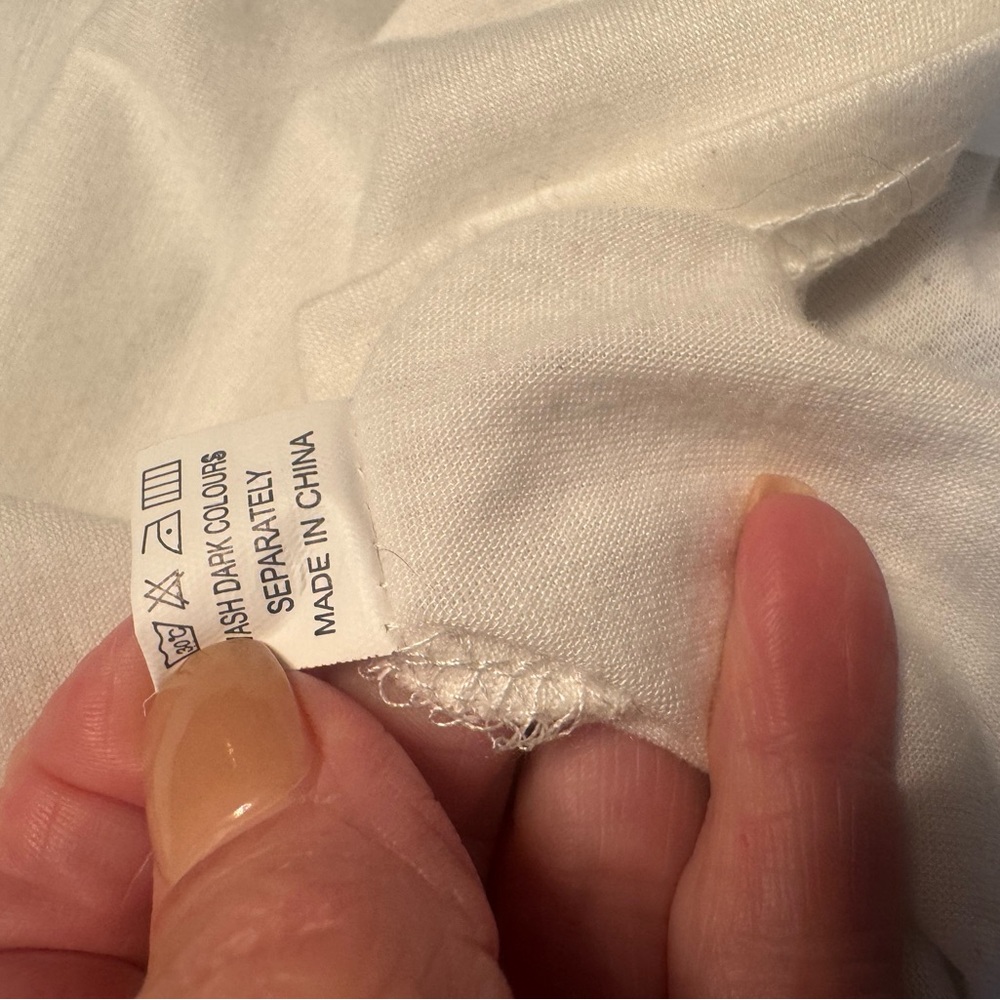 White Lace Trim Cami Top - Picture 6 of 6